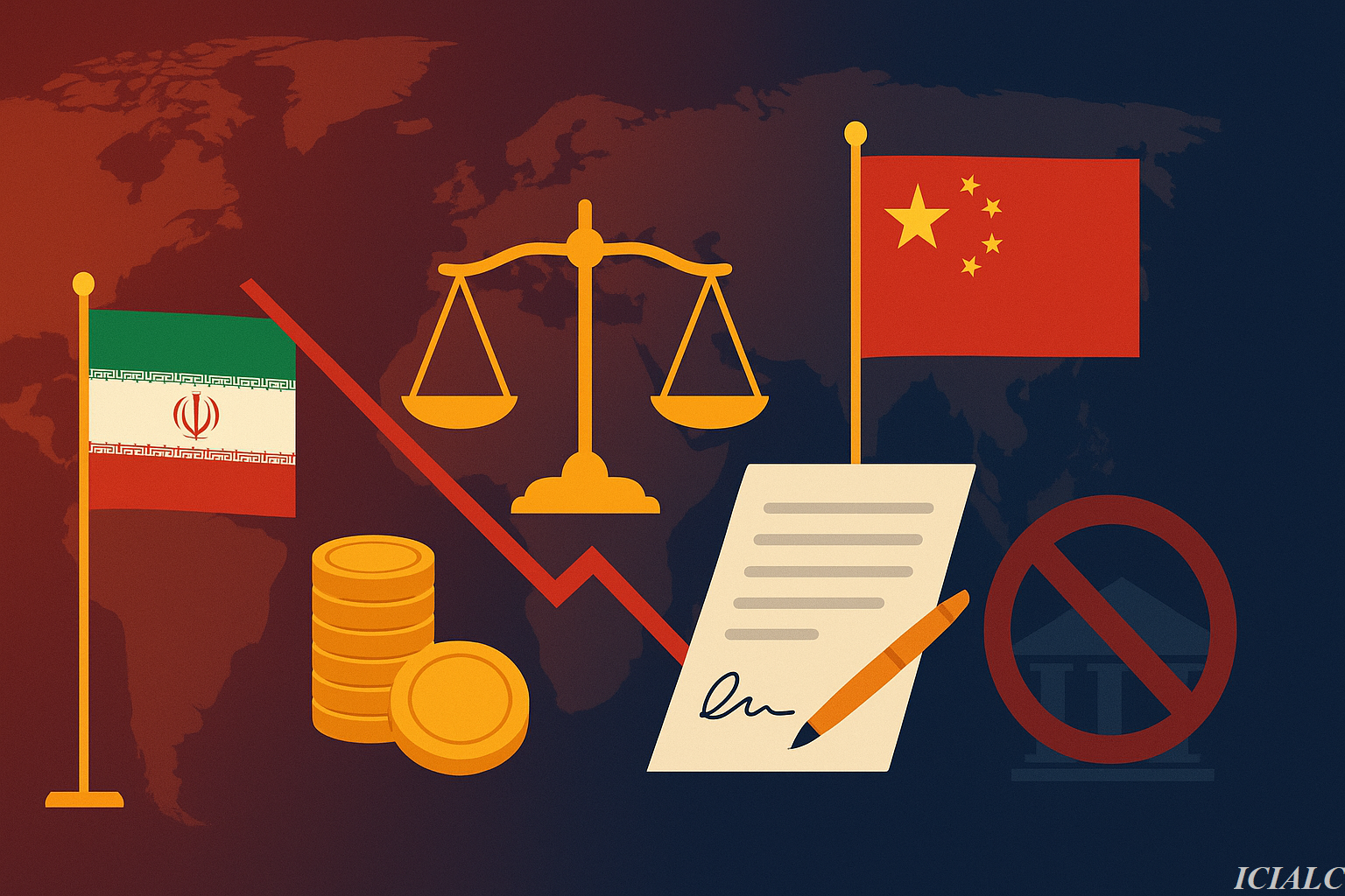 تأثیر ریسک‌های ژئوپولیتیک و تحریم‌ها بر داوری ایران و چین: راهبردهای کاهش خطر