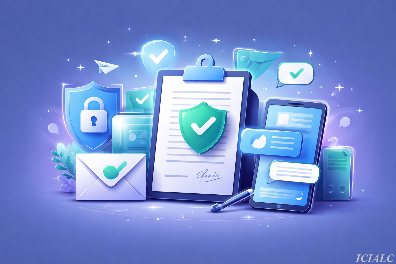 راهکارهای کاهش ریسک و افزایش اعتبار اثباتی مکاتبات غیررسمی