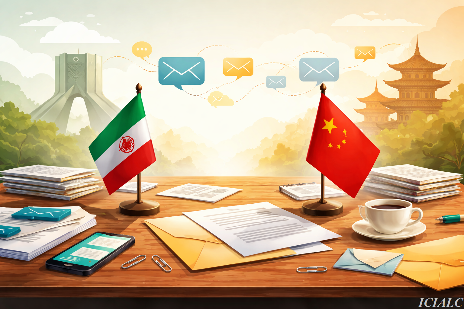 کاربرد مکاتبات غیررسمی در داوریهای ایران و چین .